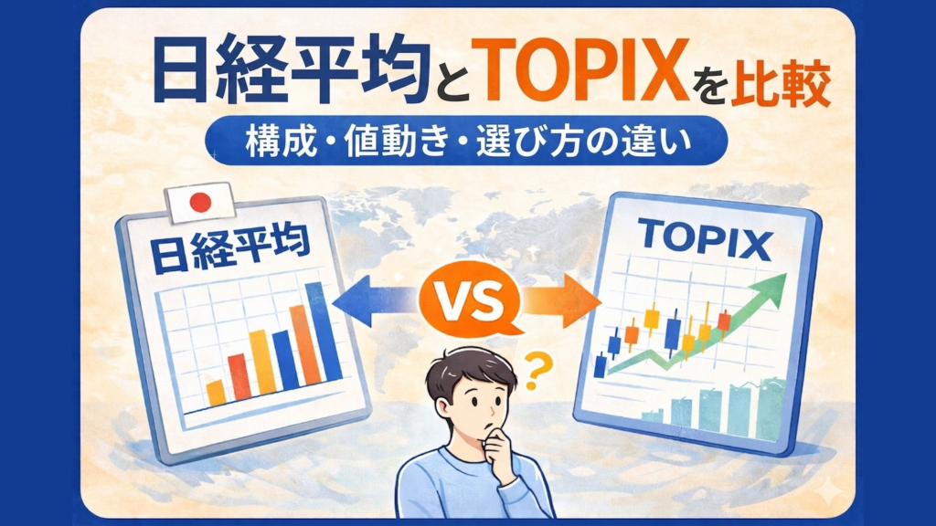 日経平均とTOPIXを比較｜構成・値動き・選び方の違い | Growth Insight